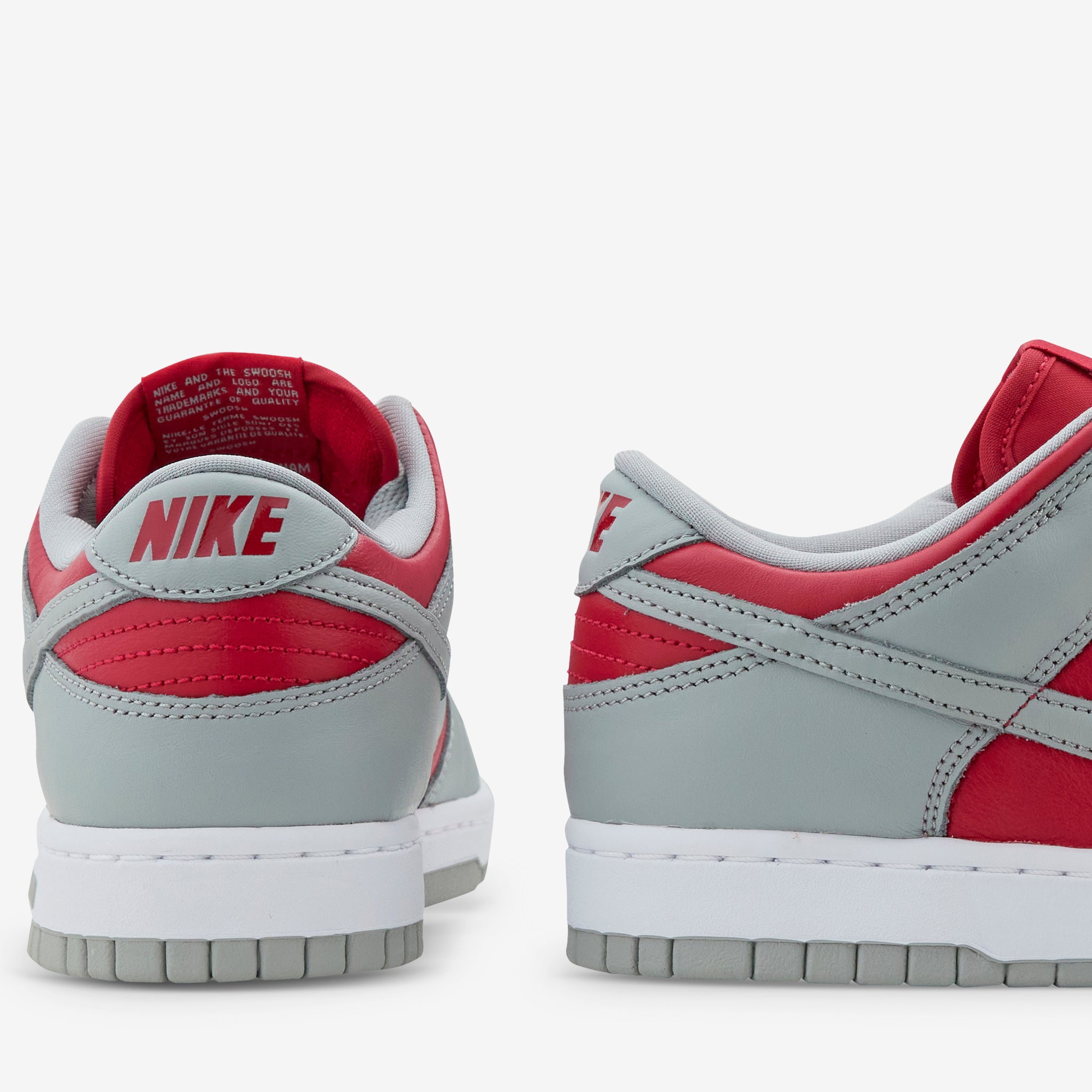 Nike Dunk Low Varsity Red Silver White Sneakers - Men's/Women's Basketball Shoes for Casual Wear & Street Style Fashion