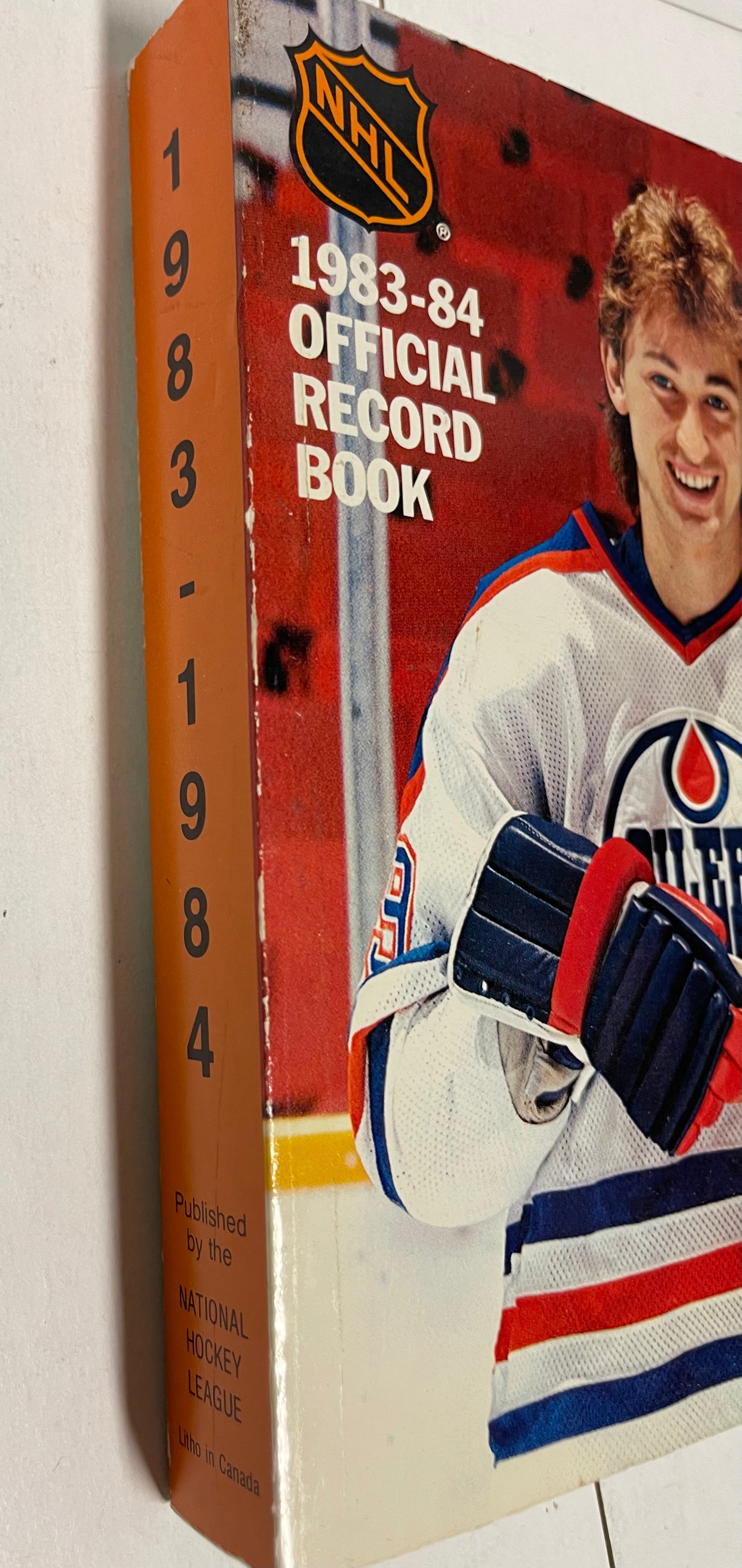 NHL Hockey Thick Record Book 1983-84 Season | Official Stats & Player Profiles | Perfect for Hockey Fans & Collectors