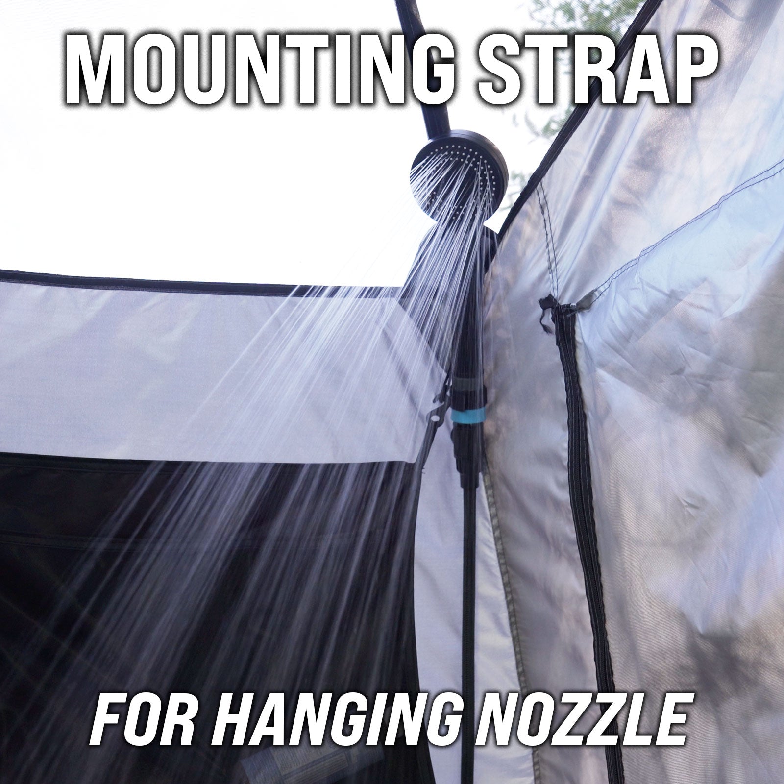 RinseKit Portable Outdoor Shower Tent - Waterproof Camping Shower Shelter for Beach, RV, and Hiking - Perfect for Camping, Travel, and Outdoor Adventures