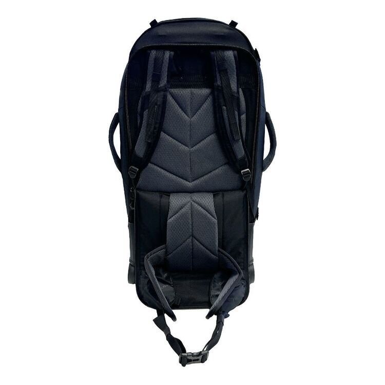 Black Wolf 85L (+20L) Grand Tour II Wheeled Duffel Bag with Backpack Straps - Perfect for Travel, Camping & Outdoor Adventures
