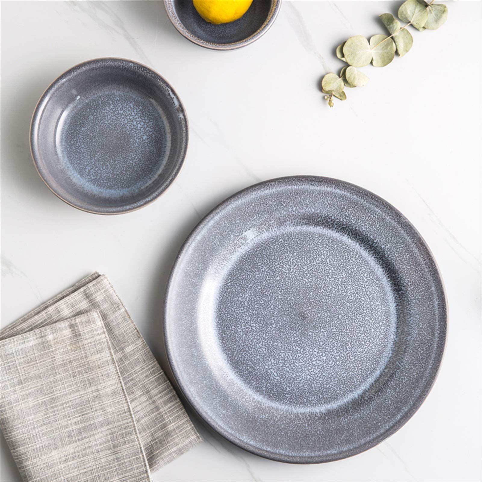 Nordic Ceramic Salad Bowls - Simple Pasta, Risotto & Soup Dishes - Milk Coffee Mug - Kitchen & Dining Essentials (Color: C) - Perfect for Salads, Pasta, Soup & Coffee Breaks