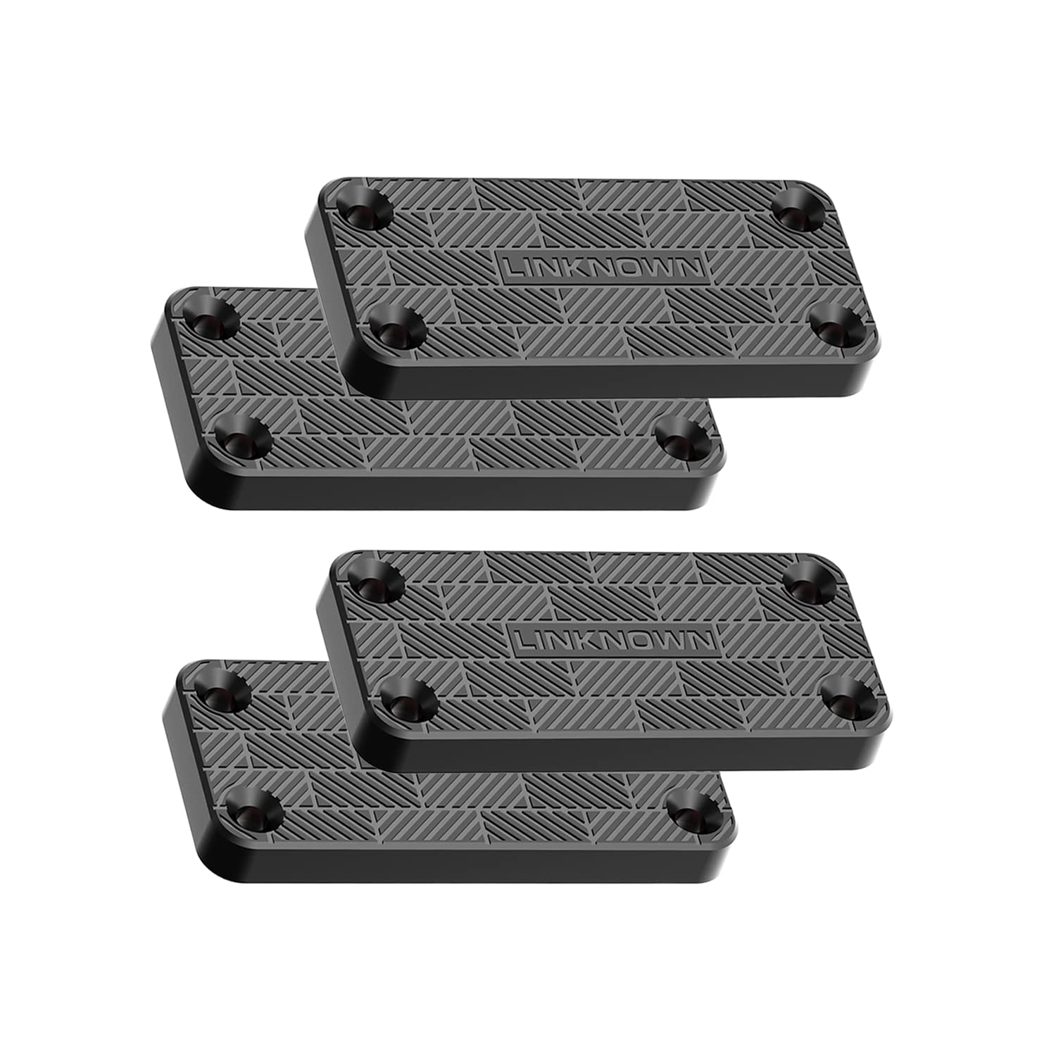 55 Lbs Magnetic Gun Mount for Car - Rubber Coated Firearm Holder for Rifle, Pistol & Magazines | Vehicle, Desk, Wall & Safe Mount | Perfect for Home Defense, Hunting & Tactical Storage