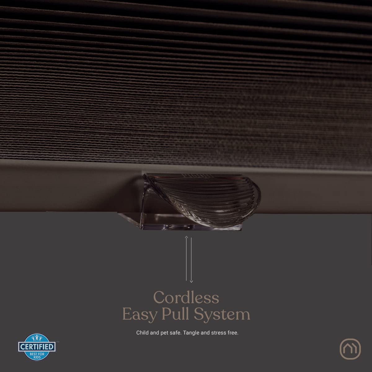 Premium Blackout Cellular Shades - Cordless Honeycomb Blinds with 1.5