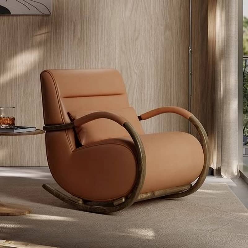 Snail Rocking Lazy Designer Chair - Ergonomic Comfort for Home Office, Gaming & Relaxation - Perfect for Small Spaces & Modern Decor