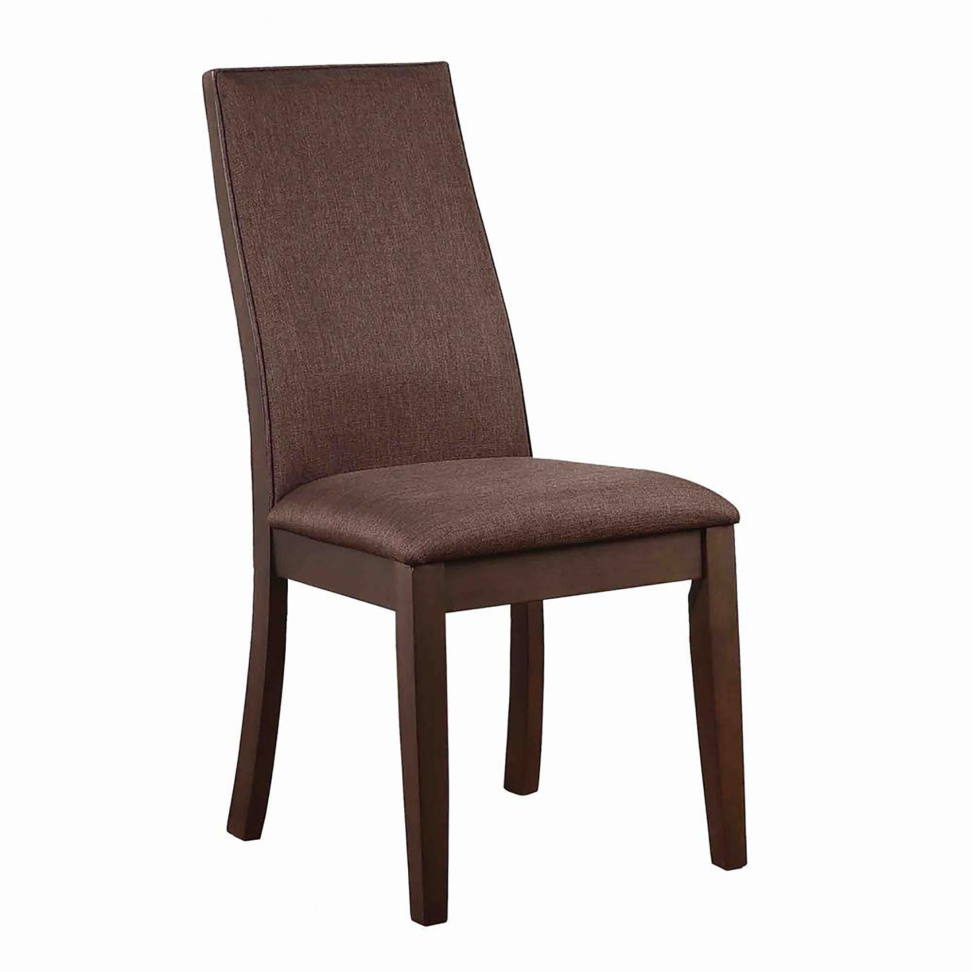 Premium Chocolate Brown & Espresso Dining Chairs (Set of 2) - Modern Kitchen & Dining Room Furniture for Home & Restaurant Use