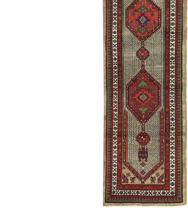 Vintage Serab Handwoven Tribal Rug - Authentic Persian Oriental Carpet, 5'x8' - Perfect for Bohemian Home Decor, Living Room, Bedroom & Office