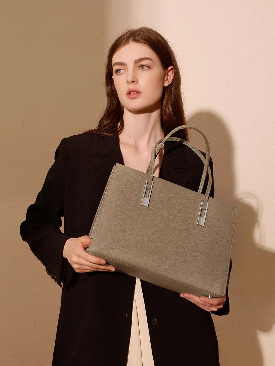 Stylish Multi-Functional Commuting Tote Bag for Women & Men - Waterproof Work Laptop Bag with USB Charging Port - Perfect for Office, Travel, Gym & Daily Use