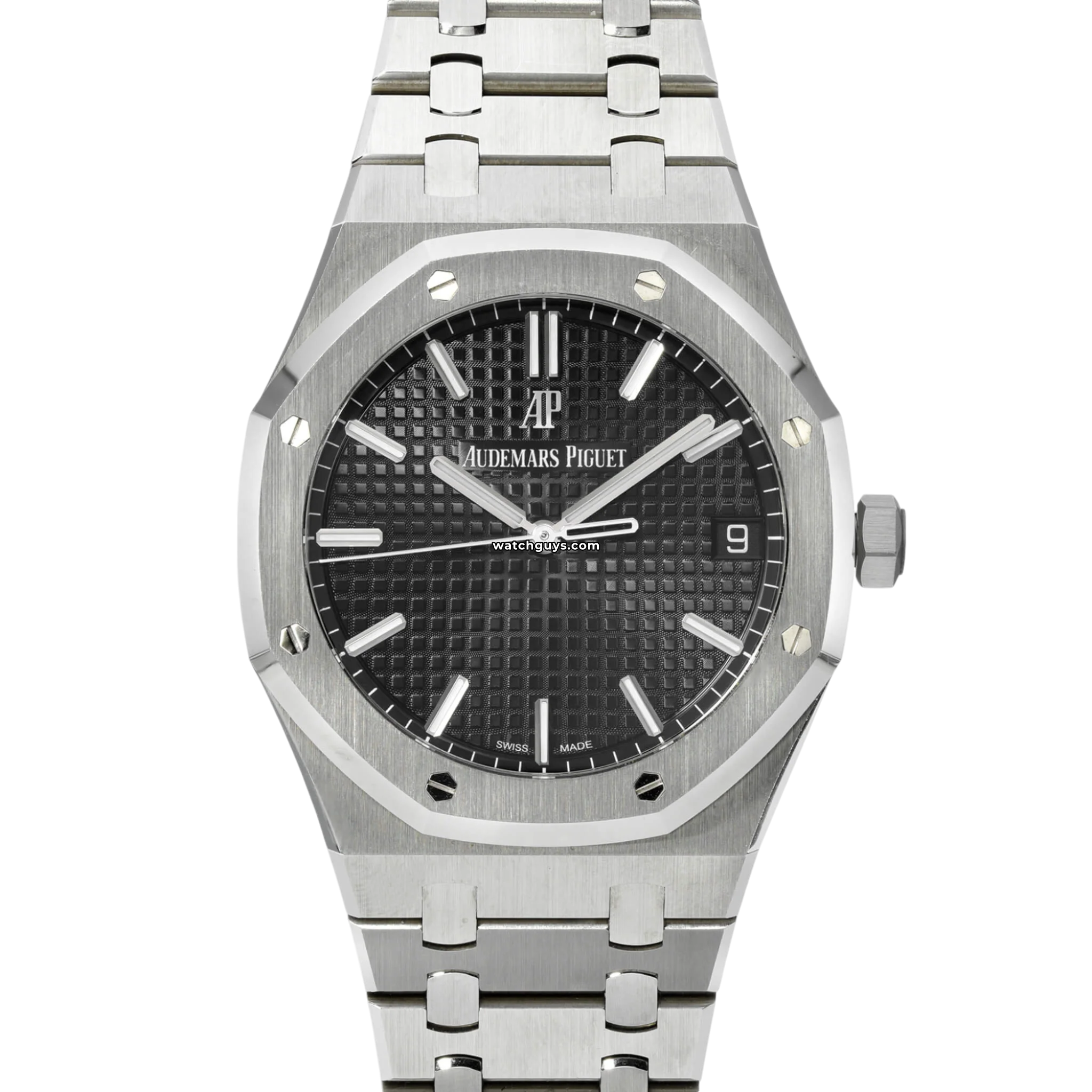 Audemars Piguet Royal Oak 15500ST.OO.1220ST.03 Black Stainless Steel Men's Watch - Luxury Timepiece for Business, Gifting & Special Occasions