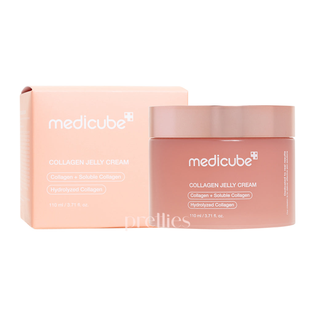 Medicube Collagen Jelly Cream 110ml - Hydrating Anti-Aging Face Moisturizer for Glowing Skin | Perfect for Daily Skincare Routine & Night Care
