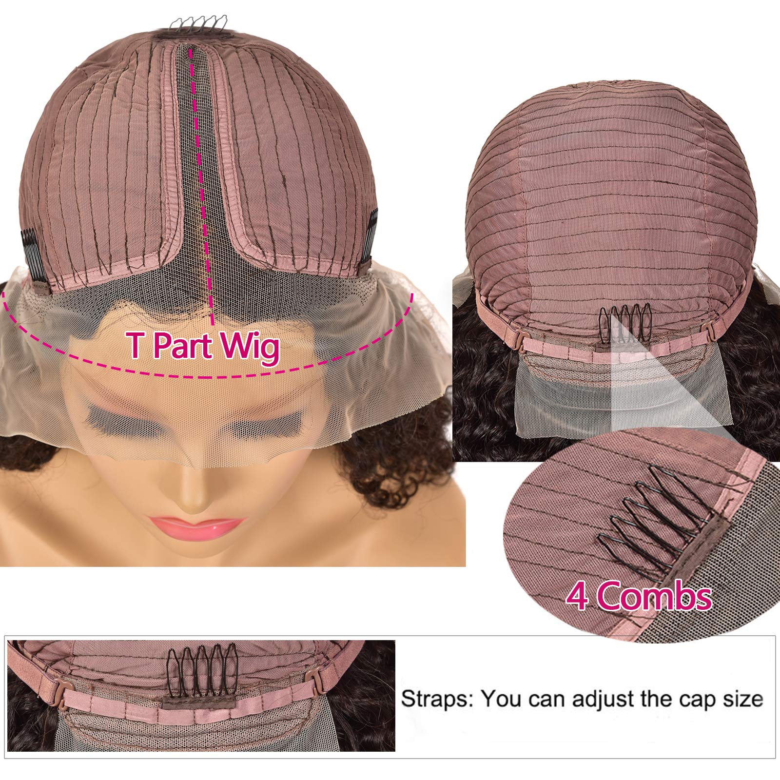 Brazilian Water Wave Lace Front Wig 26
