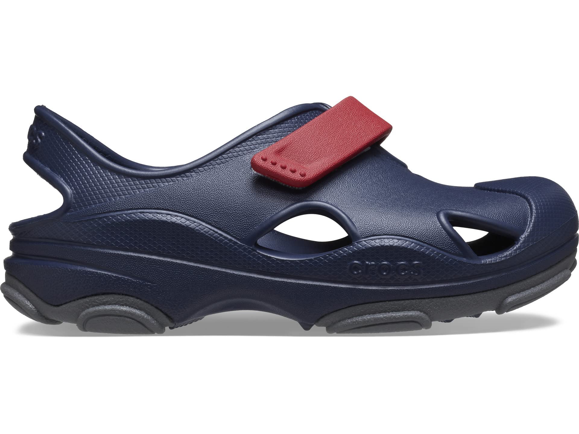 Crocs Unisex-Child All-Terrain Fisherman Sandals - Comfortable Waterproof Kids Sandals for Beach, Pool & Outdoor Adventures