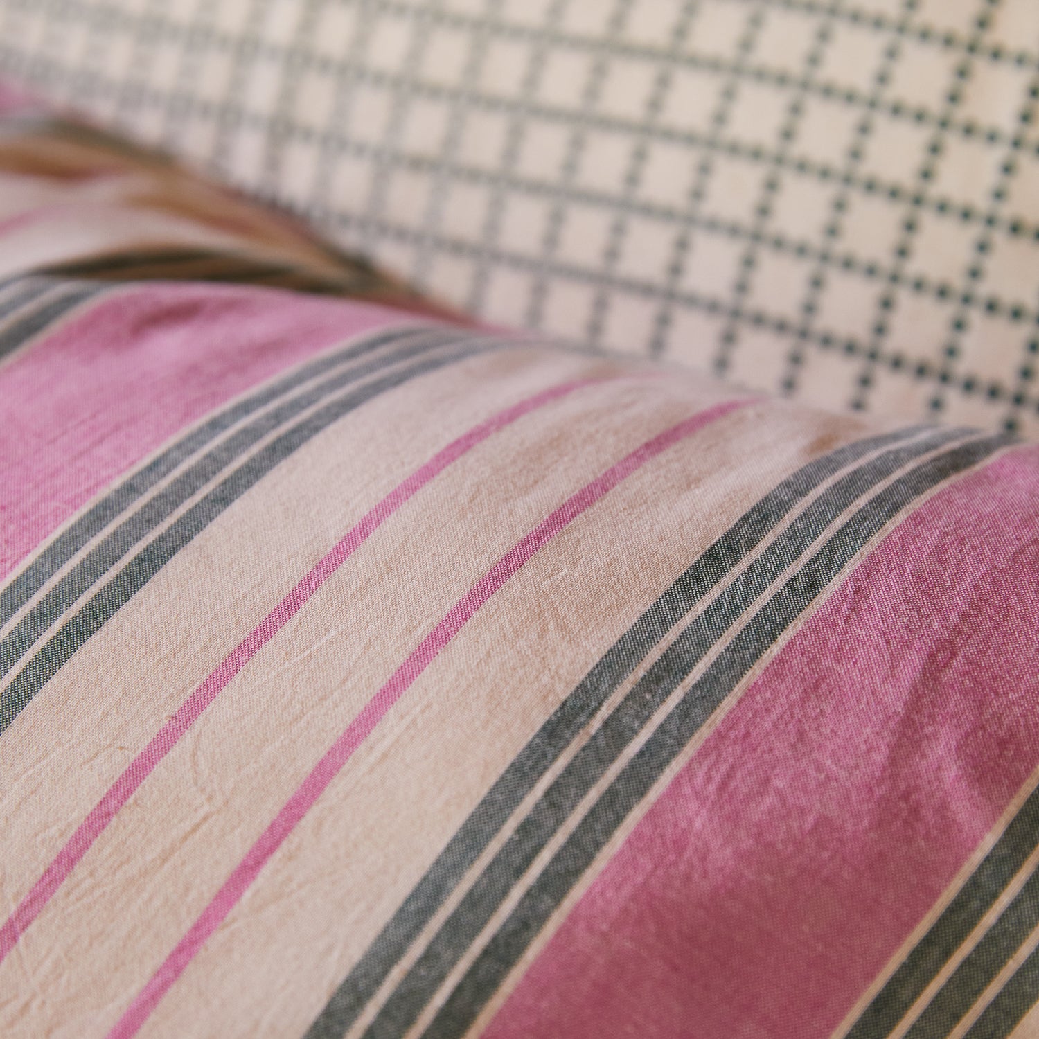 Brigitte Cotton Pillowcase Set - Soft & Breathable 100% Cotton Pillow Covers, Fuchsia Pink (2 Pack) - Perfect for Bedroom, Hotel, Travel & Home Decor