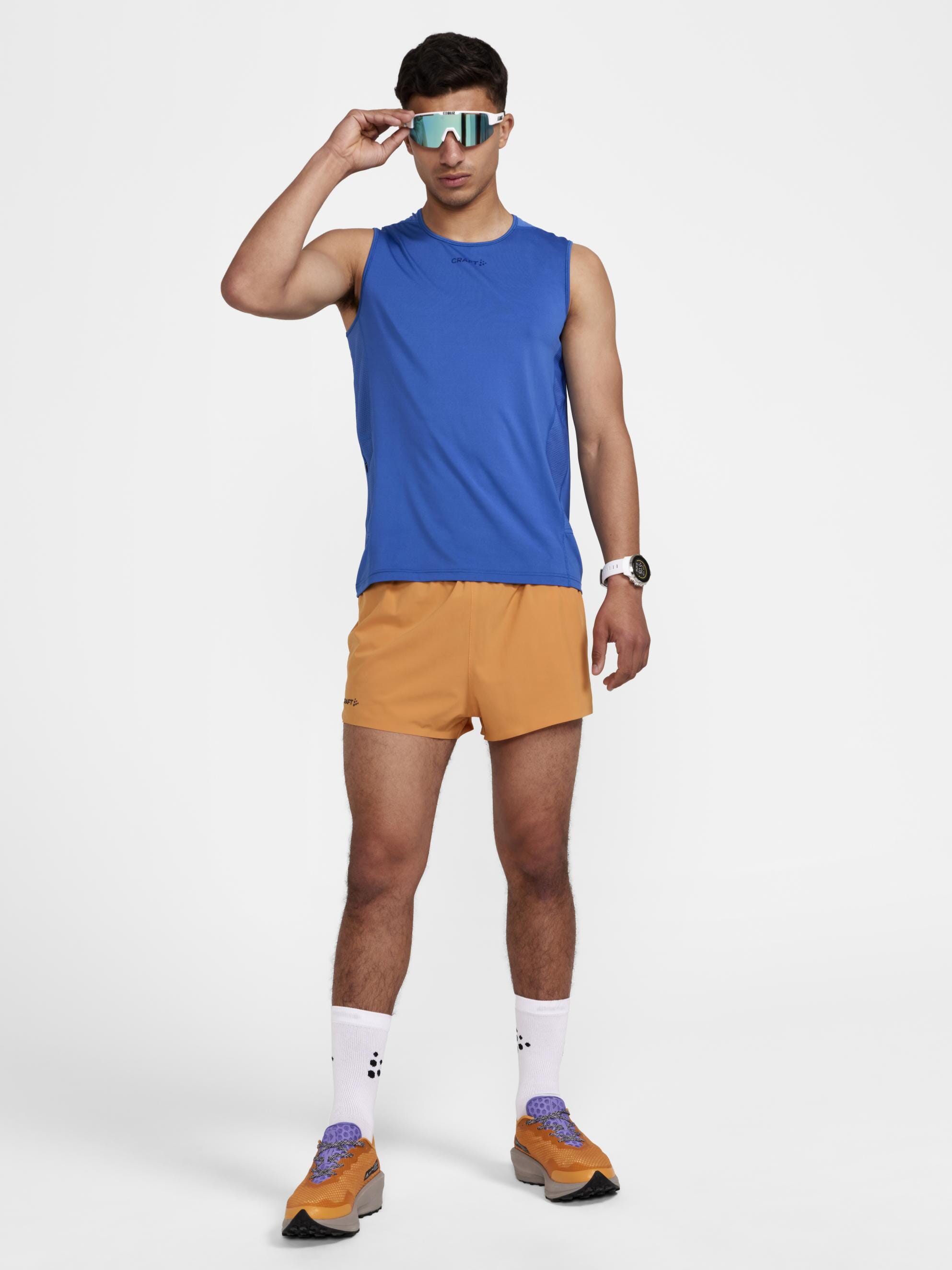 Men's ADV Essence Singlet Training Tee - Lightweight Performance Workout Shirt for Gym & Running - Perfect for Fitness, CrossFit & Athletic Training
