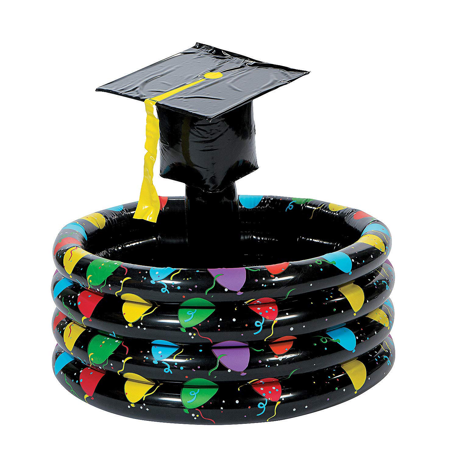 Graduation Inflatable Party Cooler - 72 Can Capacity, Insulated Beverage Cooler for Outdoor Parties, Beach & BBQ - Perfect Graduation Party Supplies for College & High School Grads