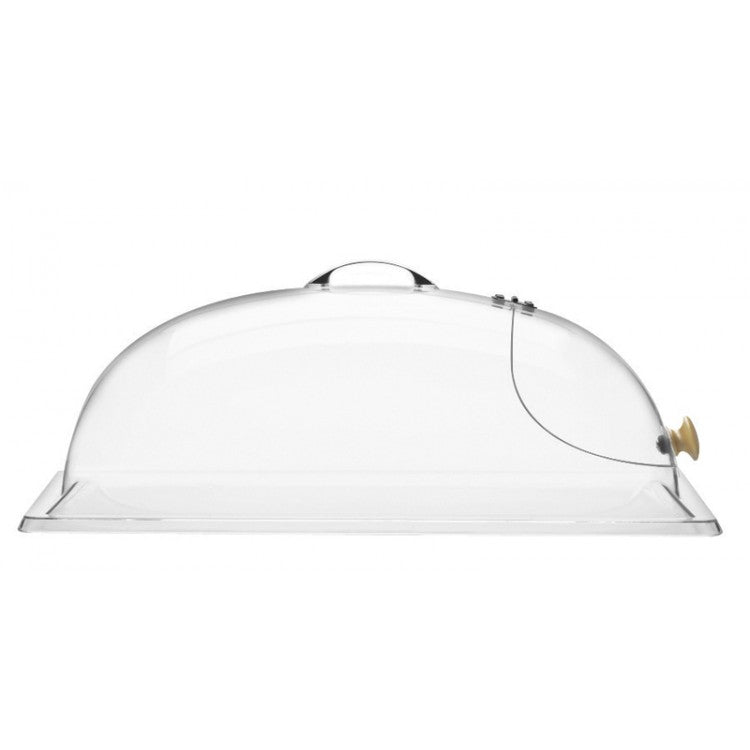 Cal Mil 339 12-Inch Clear Chafer & Display Cover - Perfect for Buffets, Catering, and Food Presentation