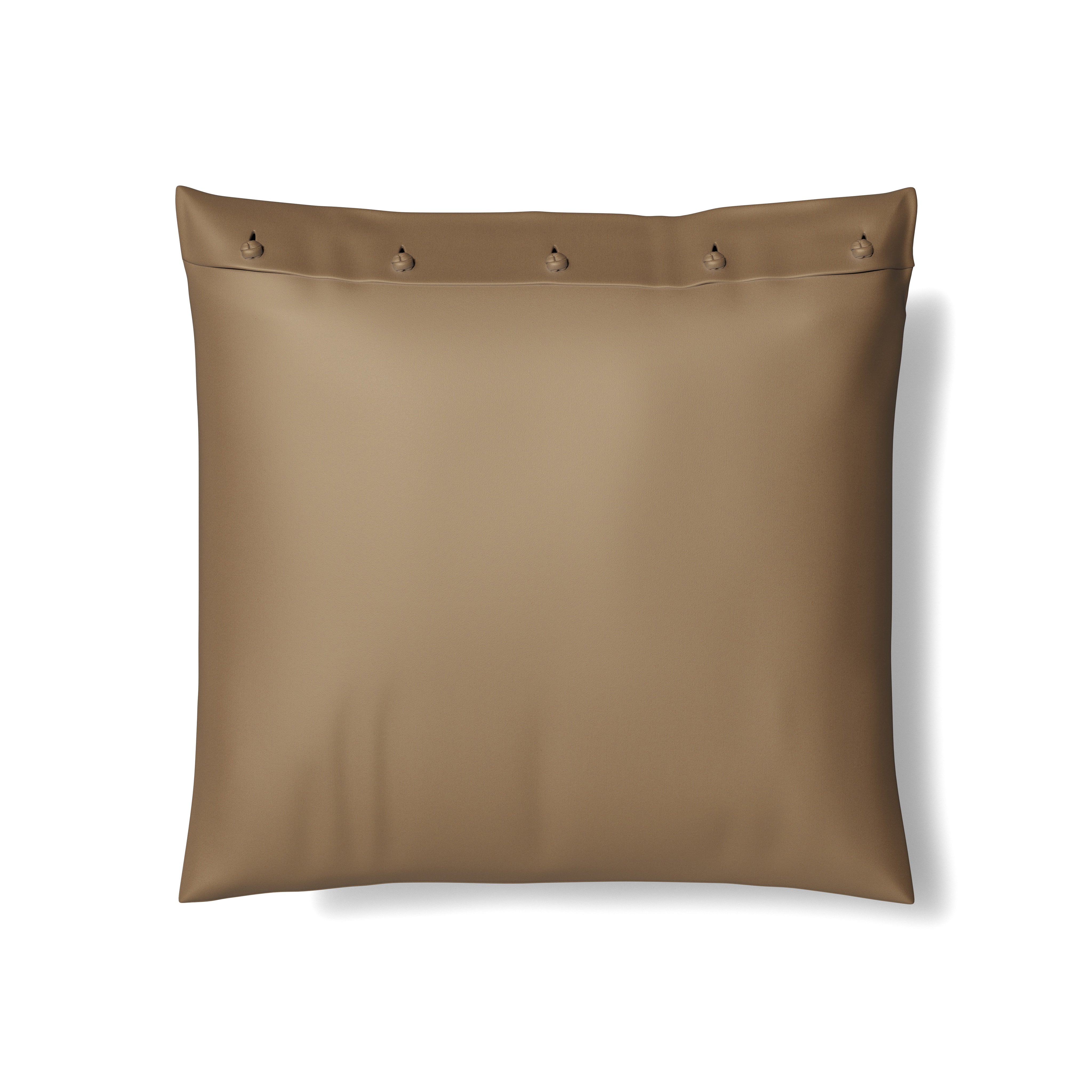 Luxury Charmeuse Pillow Sham with Elegant French Knots - Perfect for Master Bedroom & Guest Room Decor