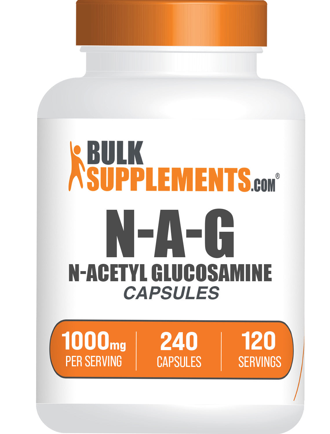 N-Acetyl D-Glucosamine (NAG) Capsules - Supports Joint Health & Cartilage Repair | Dietary Supplement for Mobility & Arthritis Relief