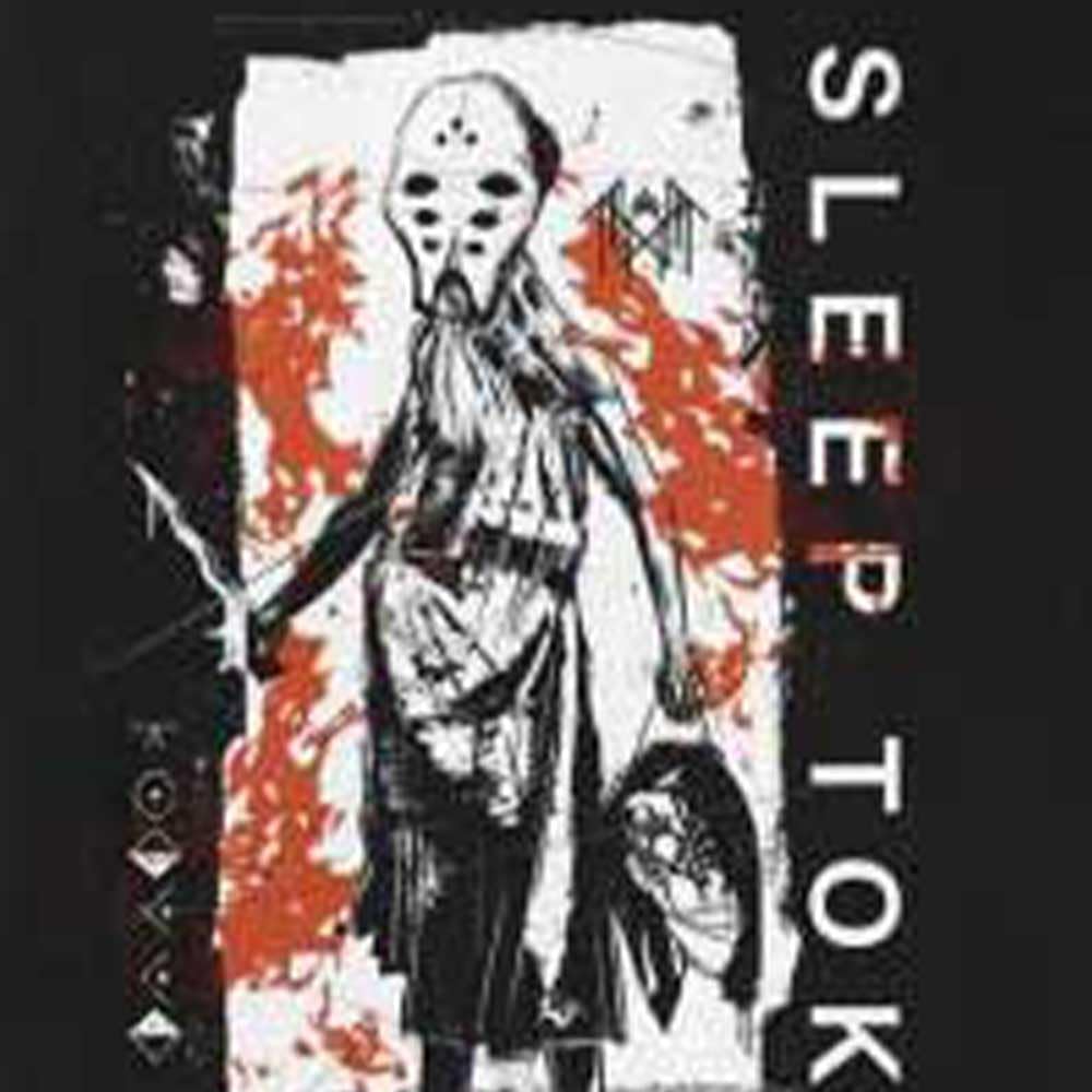 Sleep Token Euclid Band Logo T-Shirt - Official Merch Black Cotton Tee for Concerts & Music Fans | Rock Band Apparel