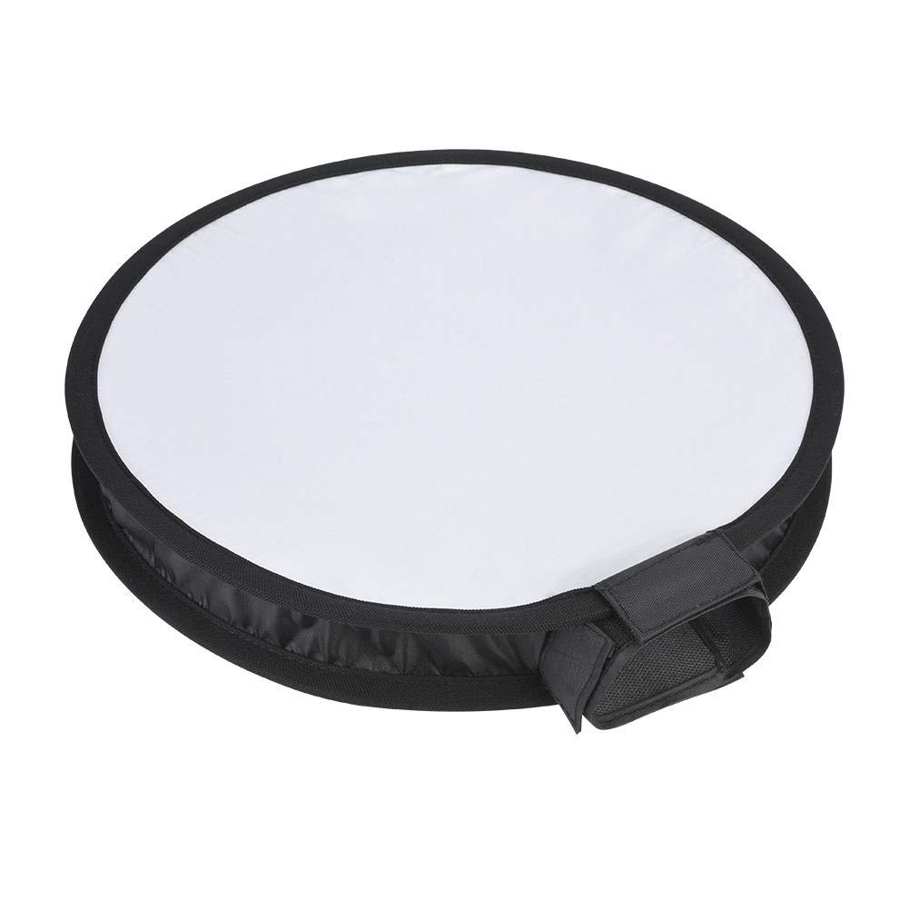 40CM Portable Foldable Round Softbox Diffuser for Speedlite Flash | Nylon Photography Light Modifier with Storage Bag | Perfect for Studio, Portrait & Product Photography