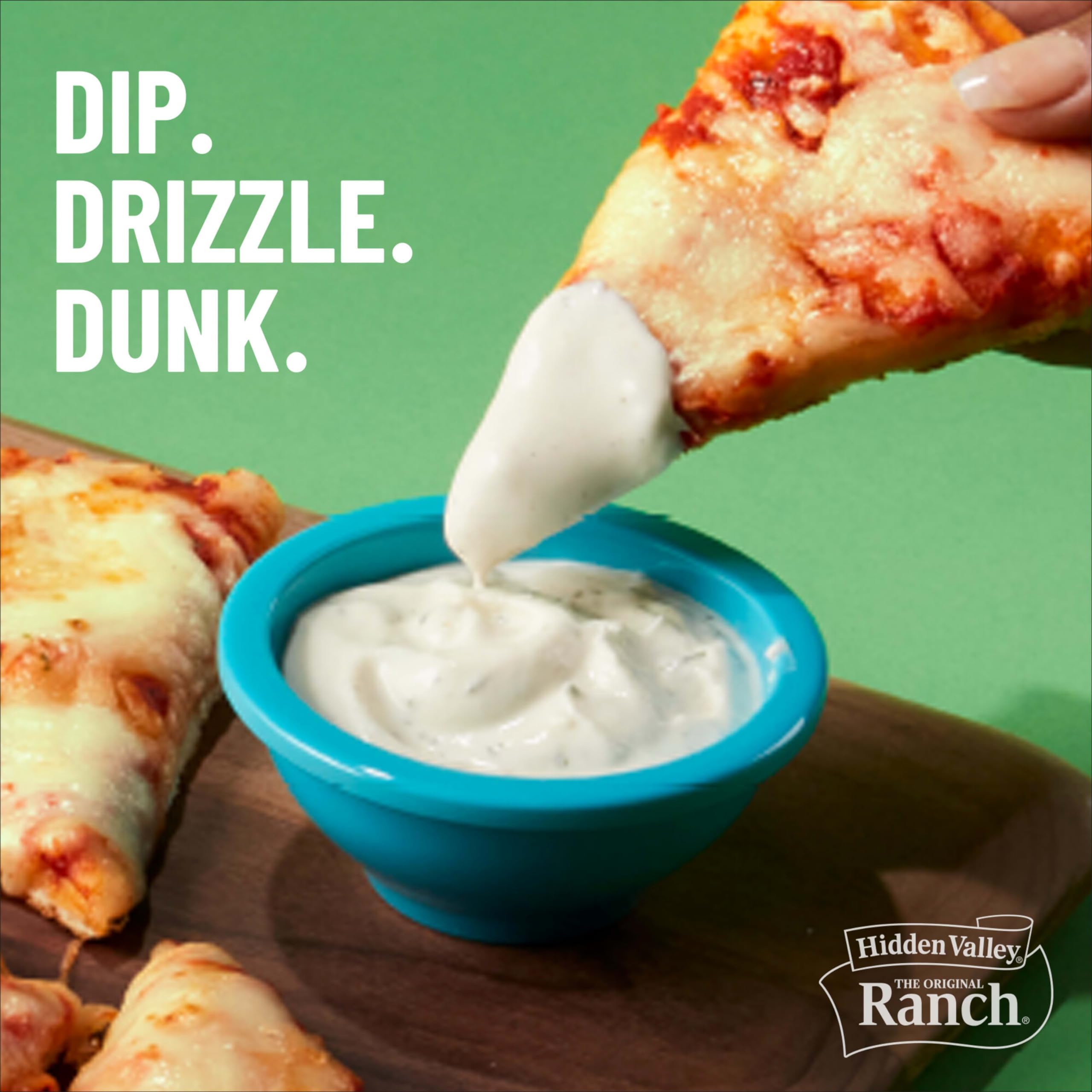 Hidden Valley Ranch Dressing & Dipping Sauce - Buttermilk Flavor, Gluten Free, 16 oz Bottle - Perfect for Salads, Veggies, Wings & Party Dips