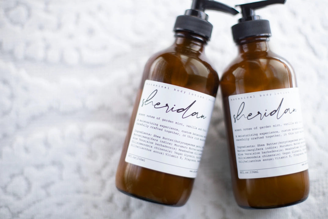 Sheridan Body Lotion - Hydrating Moisturizer with Refreshing Garden Mint, Vanilla & Fruity Scents | Perfect for Dry Skin Care & Daily Relaxation