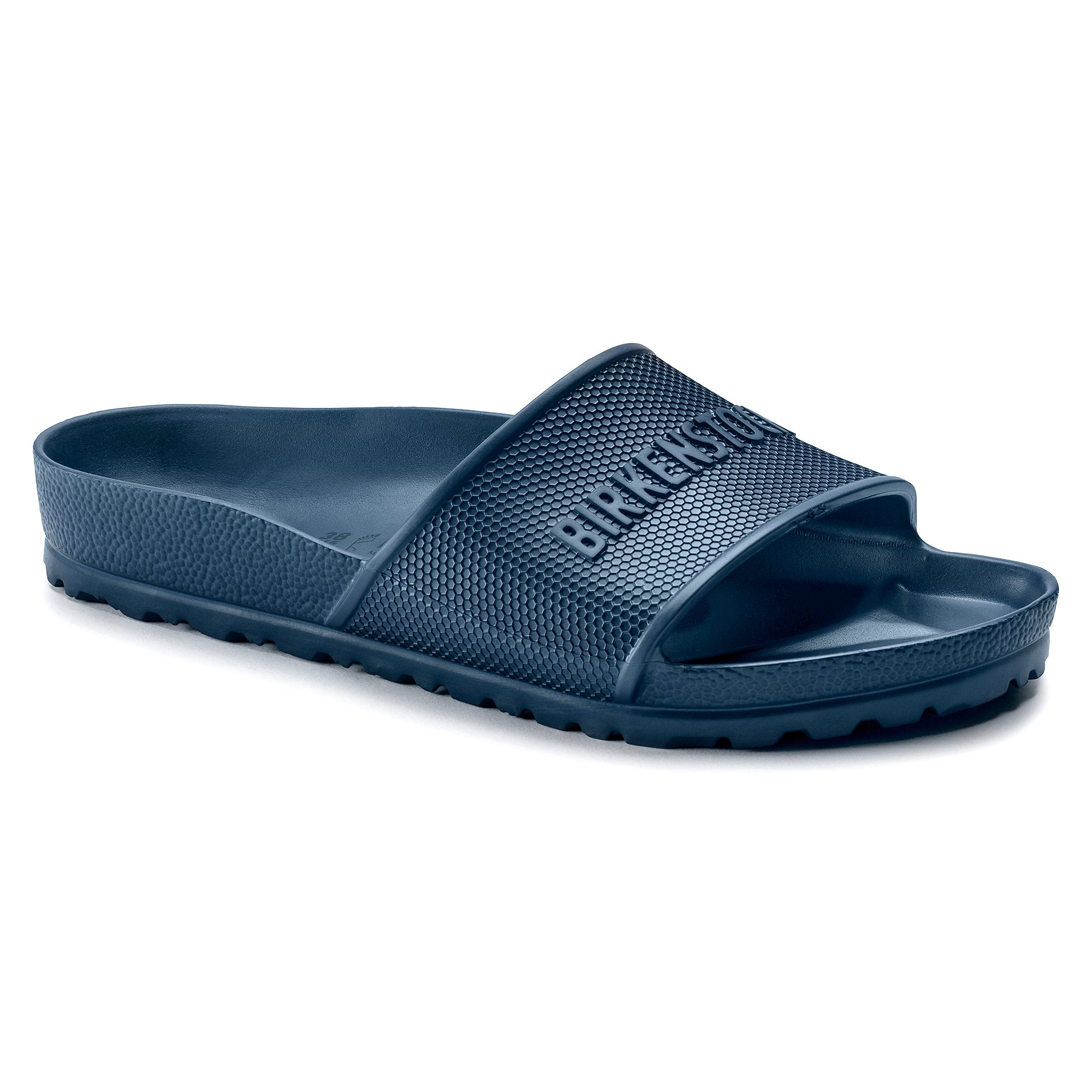 Birkenstock Barbados Eva Sandal for Women - Comfortable Navy Blue Slip-On Sandals | Perfect for Beach, Pool & Summer Vacations