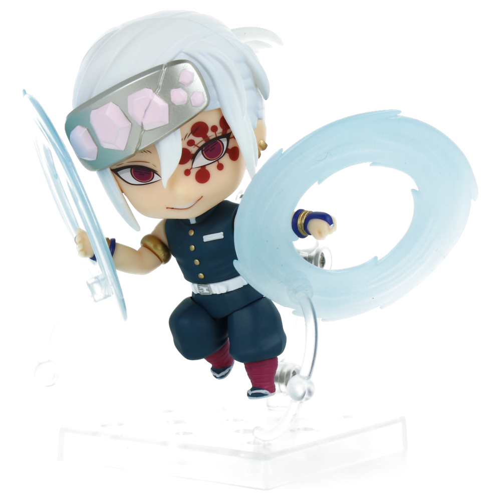 Demon Slayer Kimetsu no Yaiba Tengen Uzui Nendoroid Action Figure - Anime Collectible for Fans, Home Display & Gift Giving