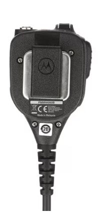 Motorola PMMN4059 Public Safety Remote Speaker Microphone - Durable Two-Way Radio Accessory for Police, Firefighters & Security Personnel - Clear Communication in Emergencies & Harsh Environments