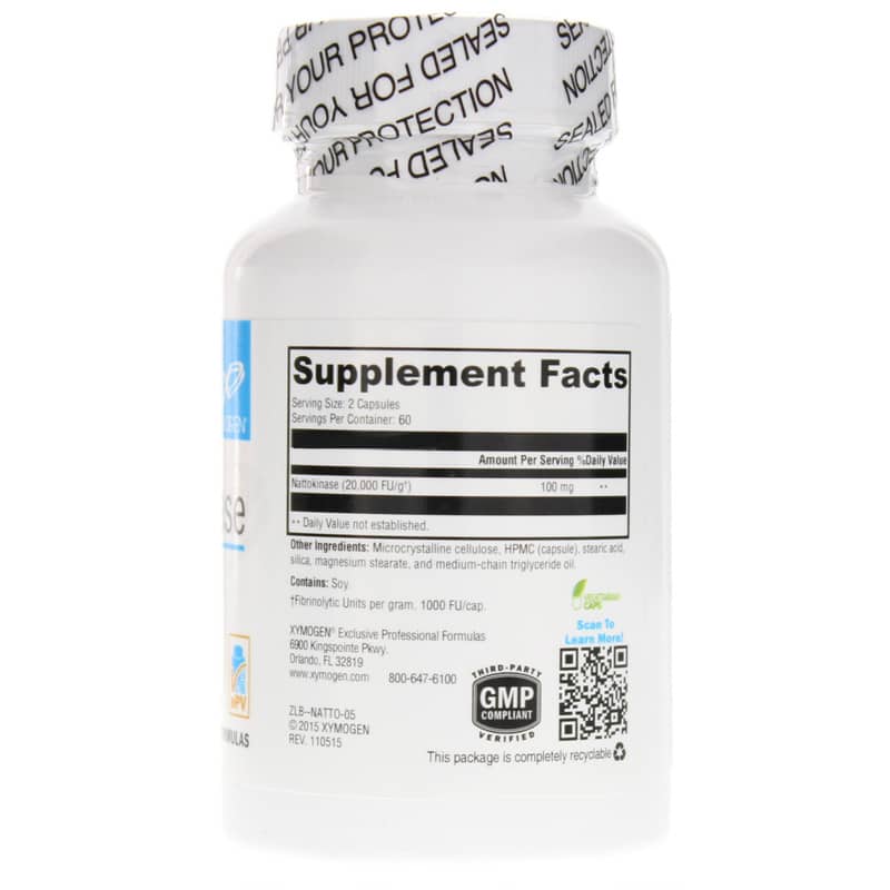 Nattokinase 120 Capsules | Premium Japanese Enzyme Supplement for Heart Health & Circulation Support | Ideal for Daily Wellness Routine & Cardiovascular Care