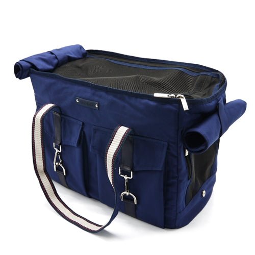 Premium Buckle Tote Bag V2 - Stylish Navy Blue Shoulder Bag for Women | Perfect for Work, Travel & Shopping | Durable & Fashionable Handbag