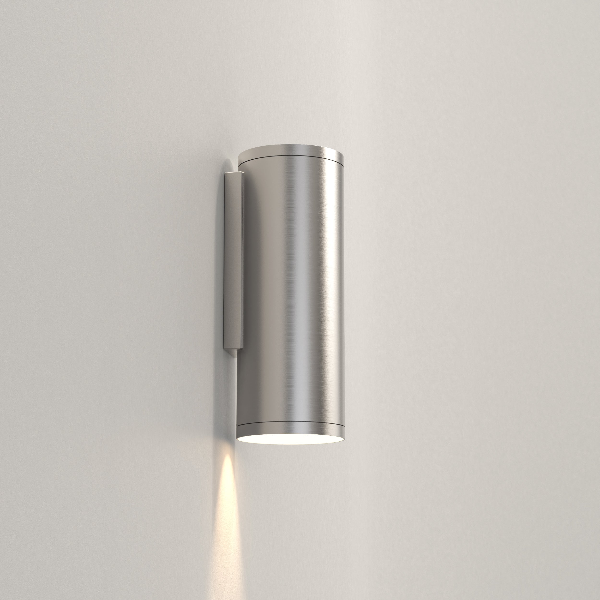 Ava 1/2Lt Coastal Wall Light - Brushed Stainless Steel/PVD Brushed Brass GU10 IP44 - Perfect for Beach House, Patio & Outdoor Lighting