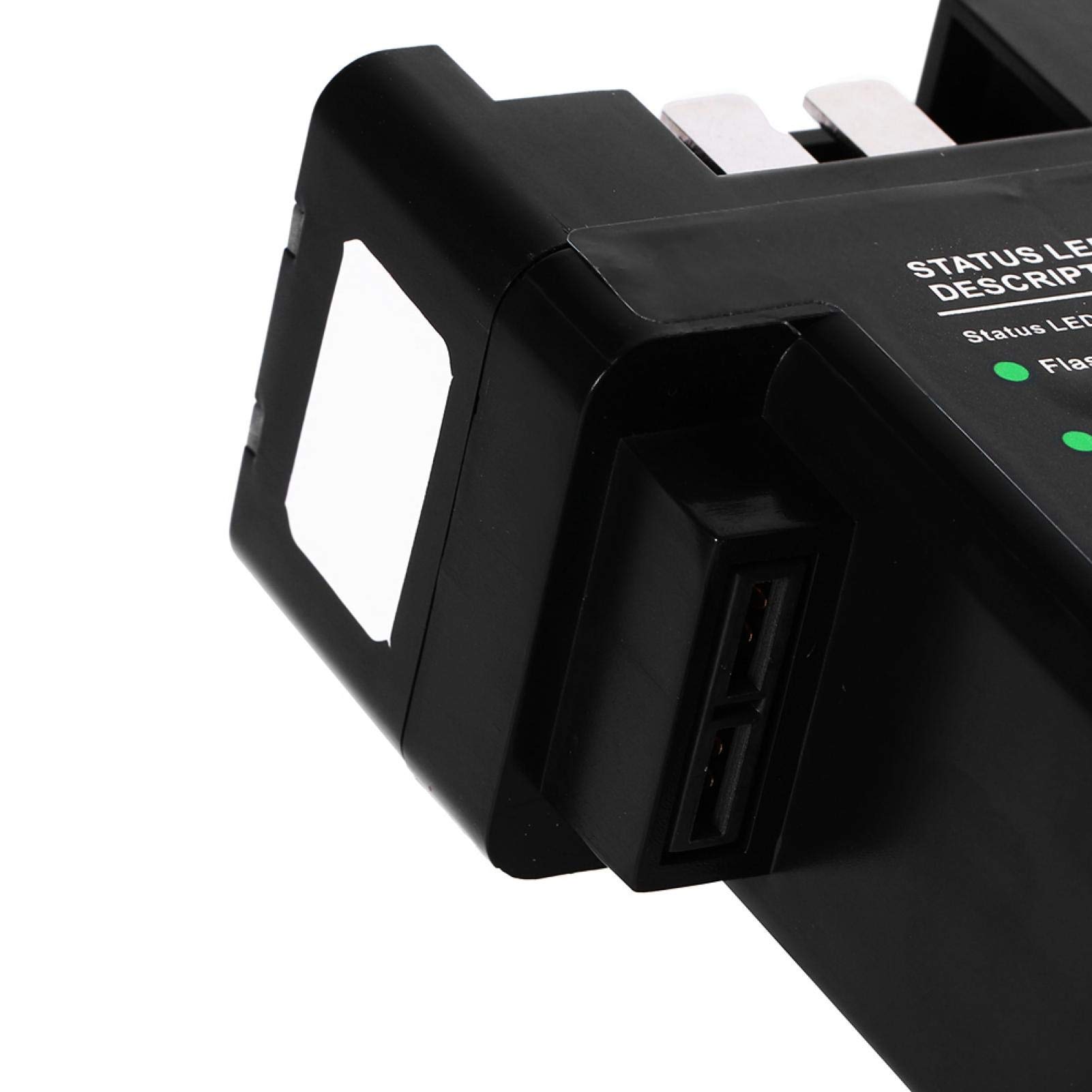 Smart 4-in-1 Battery Charger Hub with LED Indicators & Auto Protection for DJI Phantom 3 Drone - Perfect for Aerial Photography & Professional Drone Operations