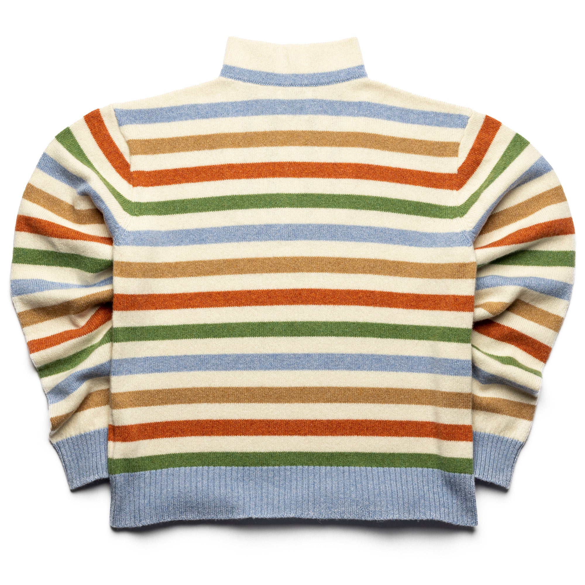 Harden Striped Sweater for Men - Blue, Camel, Green & Orange Color Options | Casual Wear & Street Style Fashion