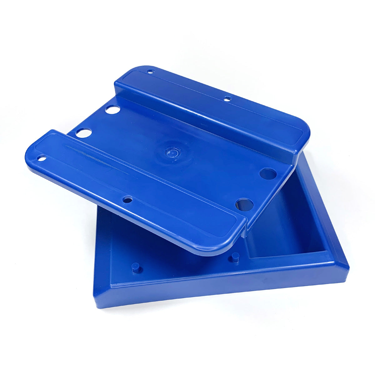 Racers Edge RCE7255BL Heavy Duty Car Stand - Blue | 2-Pack Vehicle Jack Stands for Auto Repair, Maintenance & Tire Changes | 3000LB Capacity, Sturdy Steel Construction