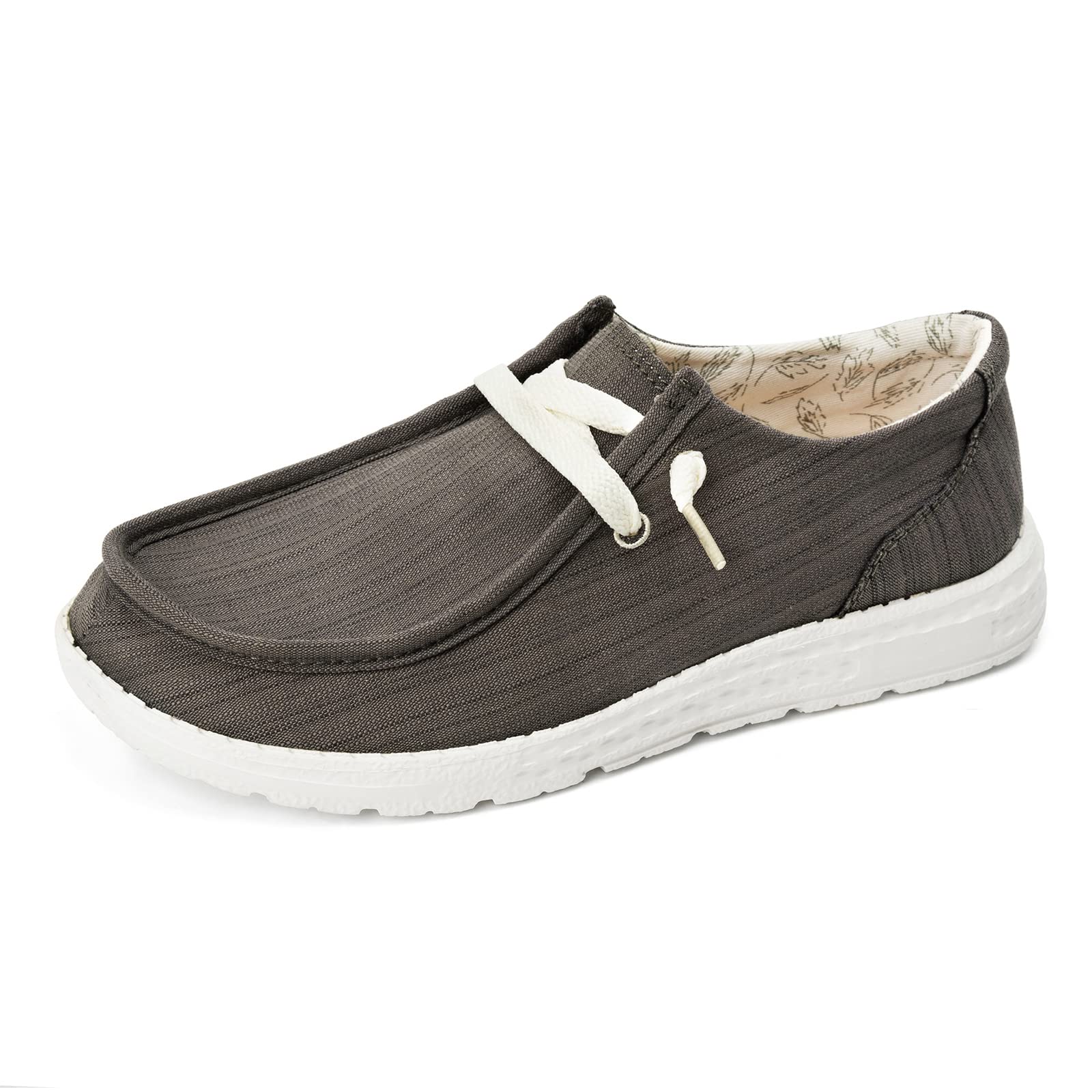 BENEKER Women's Slip-On Loafers - Comfortable Casual Boat Shoes for Walking | Breathable Canvas Low Top Sneakers | Perfect for Office, Travel & Everyday Wear