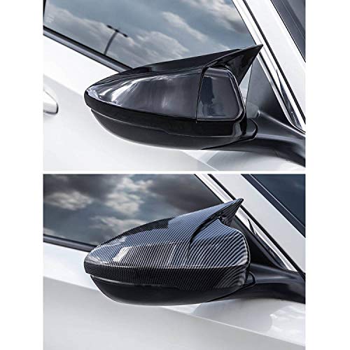 Rifoda ABS Plastic Carbon Fiber Side Mirror Covers for 2018-2022 Honda Accord 10th Gen - Exterior Accessories (2PCS) - Enhance Style & Protection for Daily Driving & Car Shows
