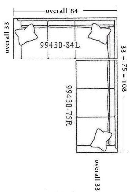 Oscar Reversible Sectional Sofa #3 - Modern L-Shaped Couch for Living Room, Lounge & Family Room