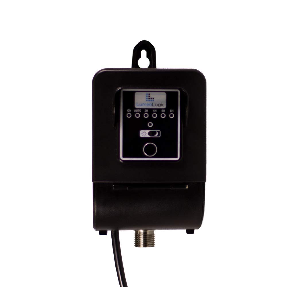 15V 100W Low Voltage Transformer with Timer & Photocell - Weatherproof Outdoor Power Supply for LED Landscape Lighting, Garden Path Lights, and Yard Decorations