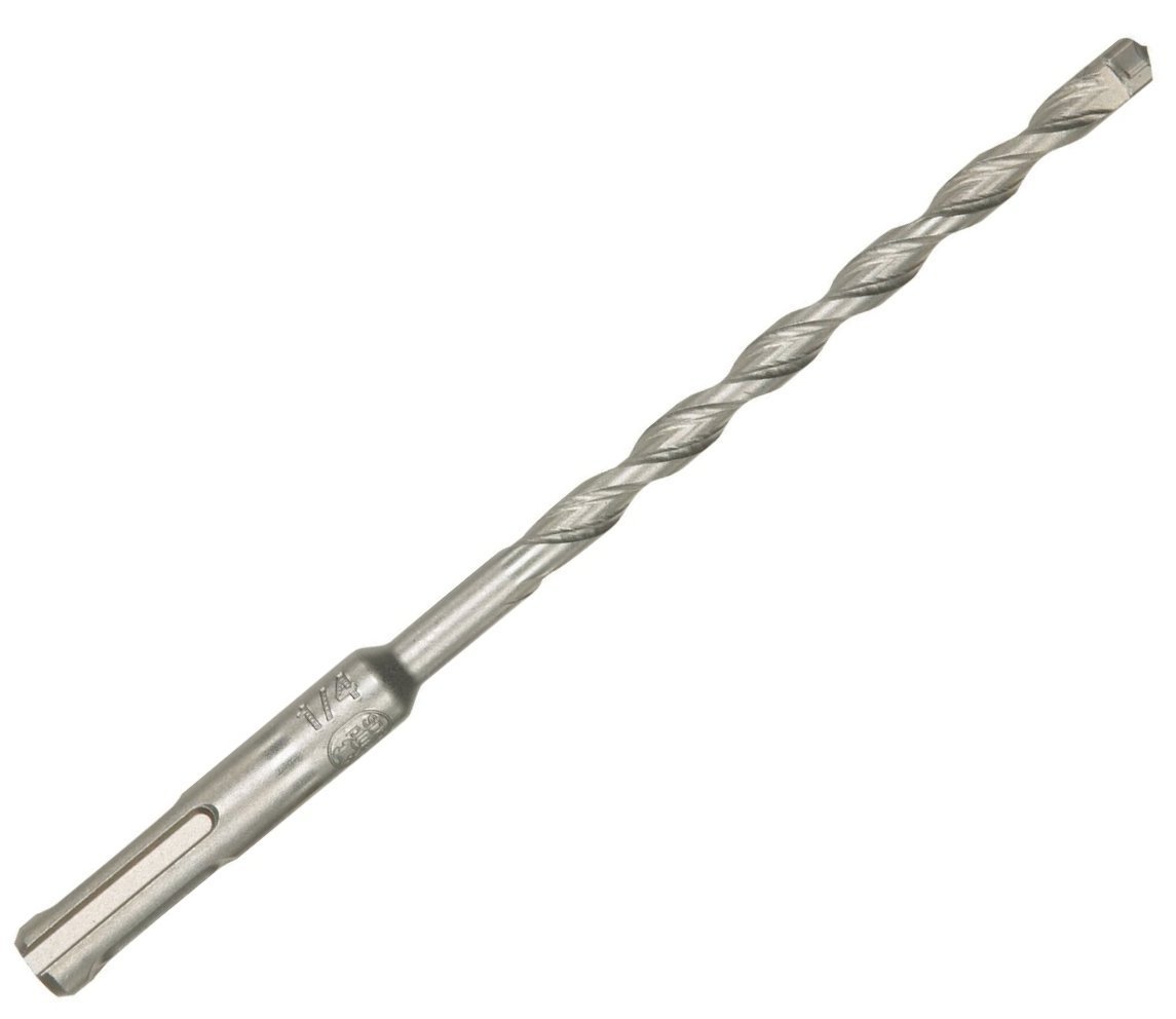4-Cutter SDS Plus Hammer Drill Bit Set - 1/4