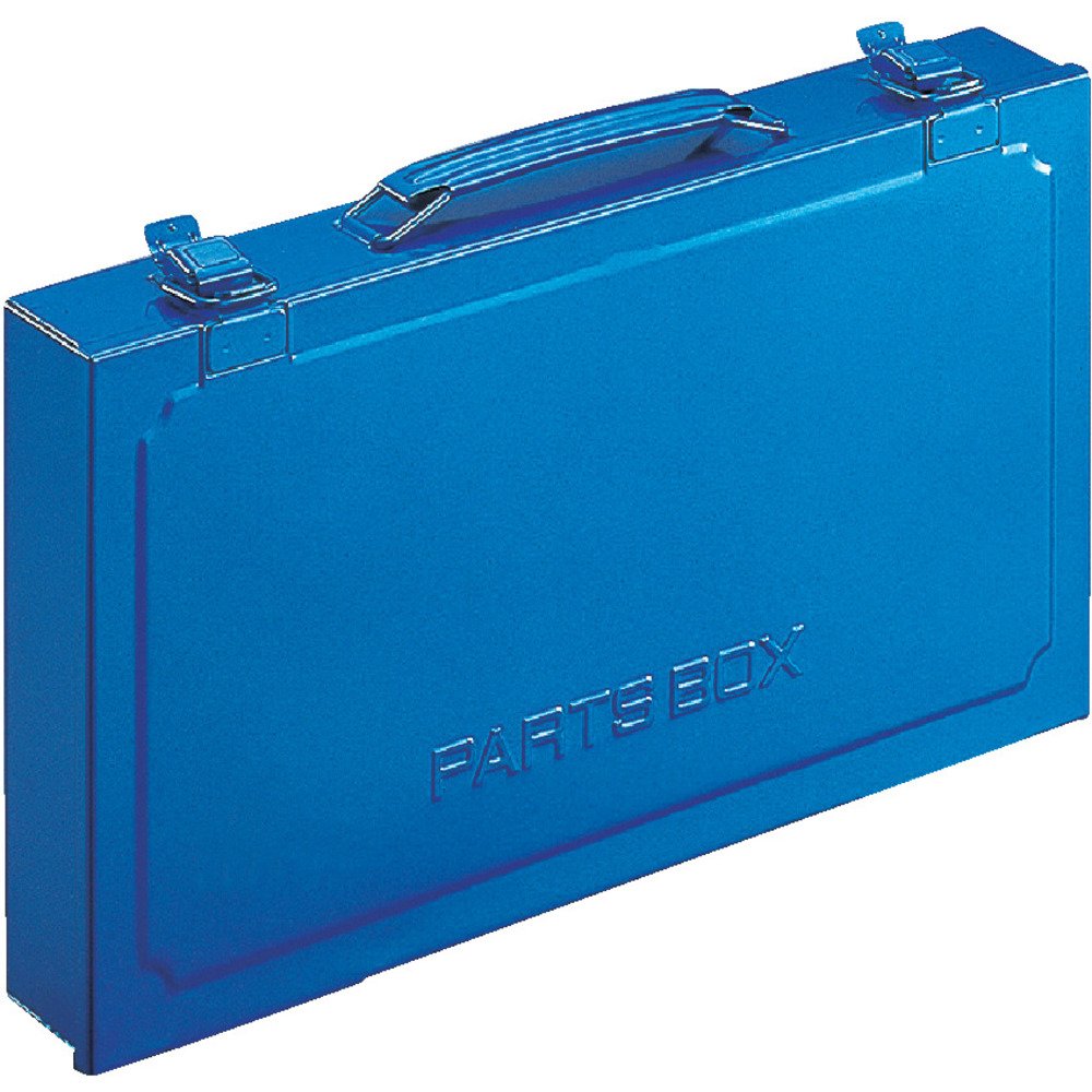 TRUSCO PT-430B Heavy Duty Steel Tool Box (Empty/No Tools Included) - Durable Storage for Mechanics, Electricians & DIY Projects - Perfect for Workshop, Garage & Job Site Organization