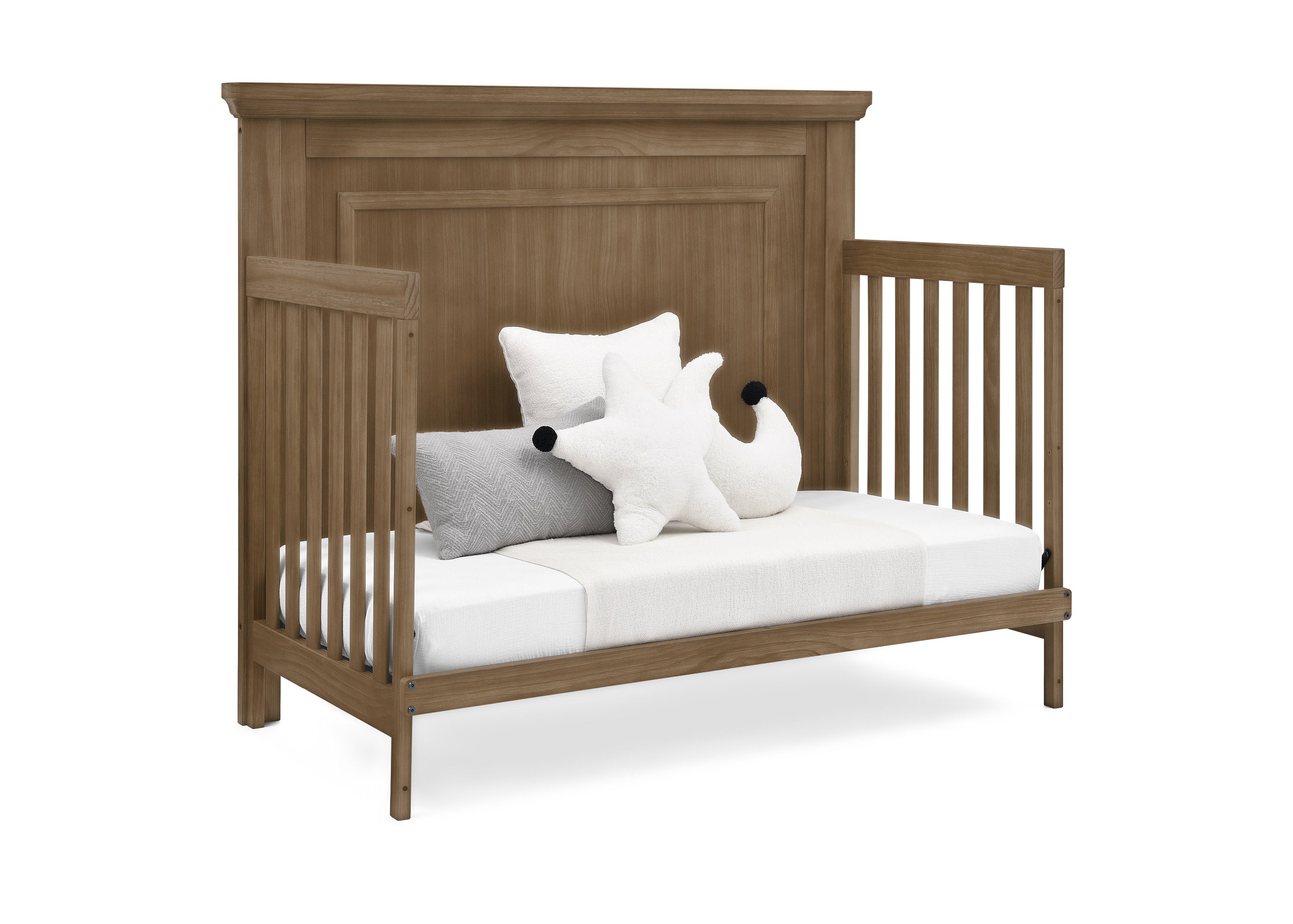 Paloma 4-in-1 Convertible Baby Crib - Toddler Bed, Daybed & Full-Size Bed - Modern Nursery Furniture for Boys & Girls - Perfect for Newborns to Teens Bedroom