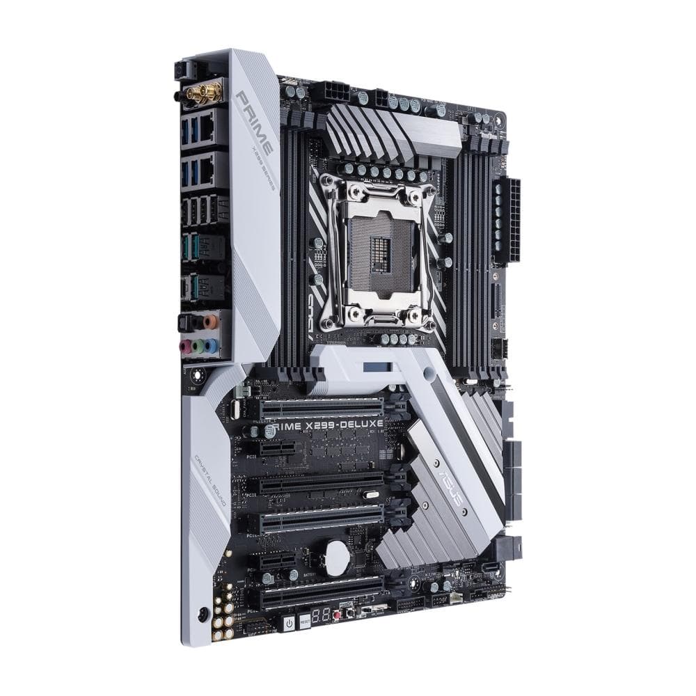 ASUS PRIME X299 DELUXE Motherboard - Intel LGA 2066 Socket, ATX Form Factor, DDR4 Support | Perfect for High-End Gaming PCs, Workstations & Content Creation
