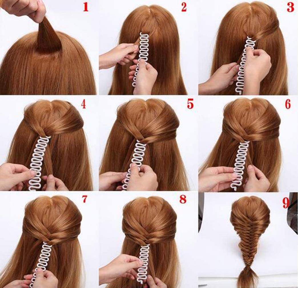 Hair Braiding Tool - Styling Clip for Sports & Light Hair Accessories
