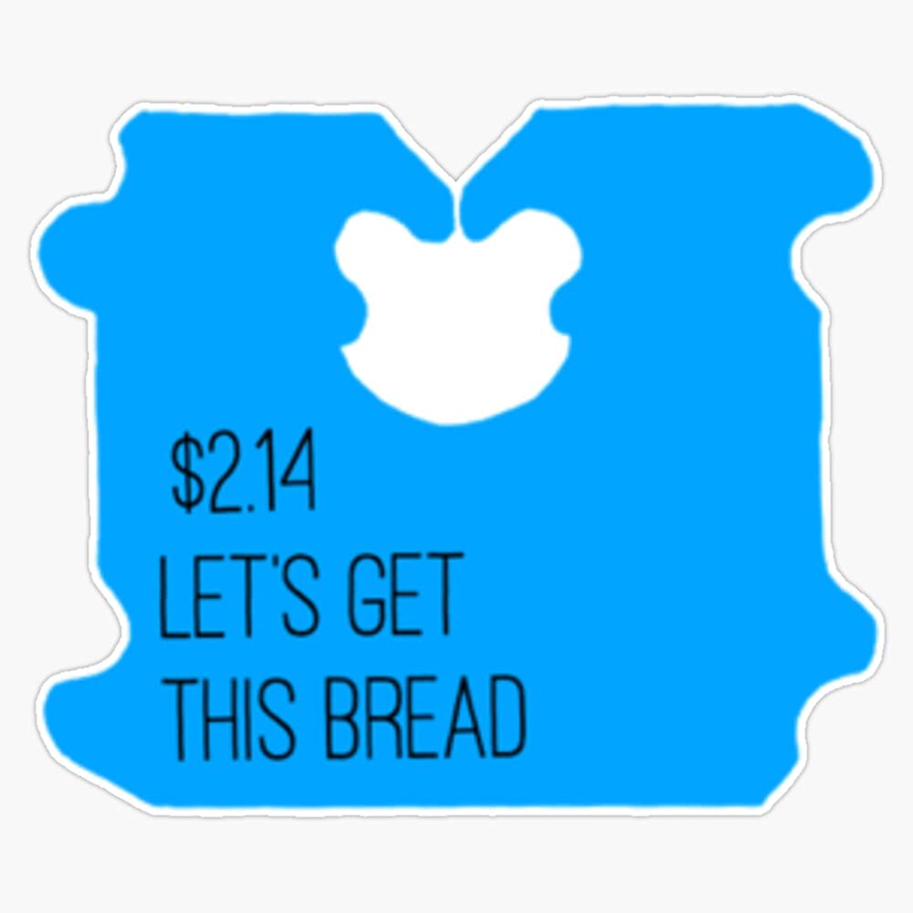 Let's Get This Bread Bumper Sticker - 5