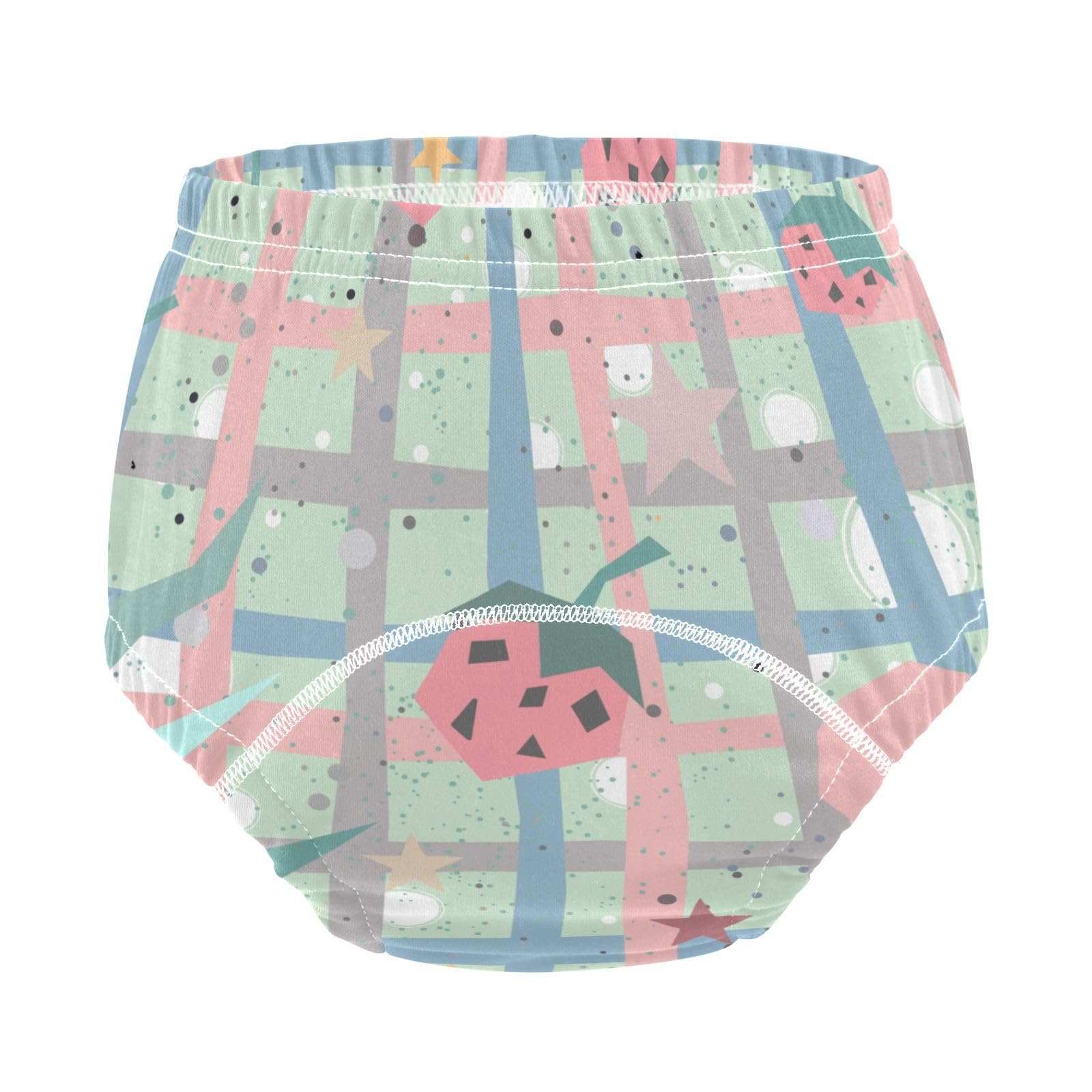 **KLL Plants Red Strawberry Cute Potty Training Pants for Toddlers - Leakproof Underwear for Baby Girls & Boys - Bedwetting Solution for Day & Night Use**    *(Use Case: Ideal for potty training toddlers, overnight protection, daycare, and travel to prevent leaks and accidents.)*