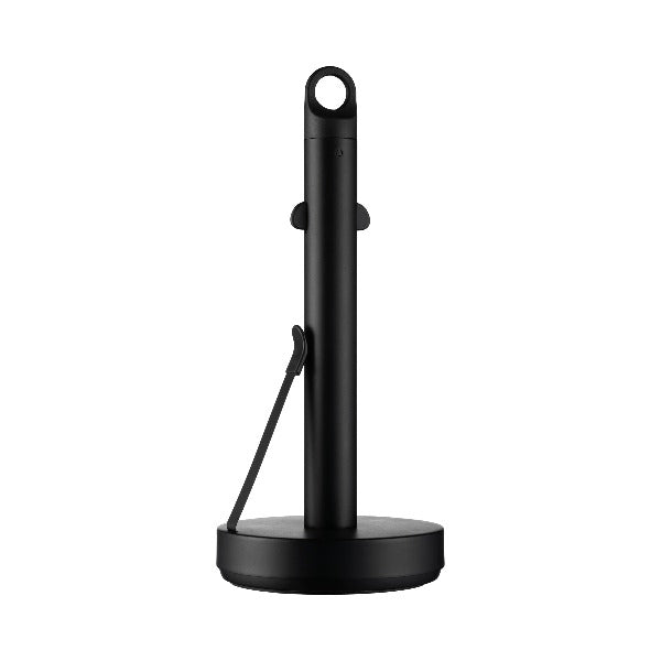 Stainless Steel Paper Towel Holder - Wall Mount or Countertop, Modern Kitchen Organizer for Home & Office Use
