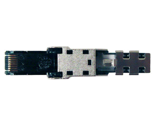 Premium CAT6A/CAT7 Shielded RJ45 Ethernet Connector - Slim 9mm OD for PoE+ Networks - Ideal for High-Speed Data Centers, Office Networks & Home Theater Installations