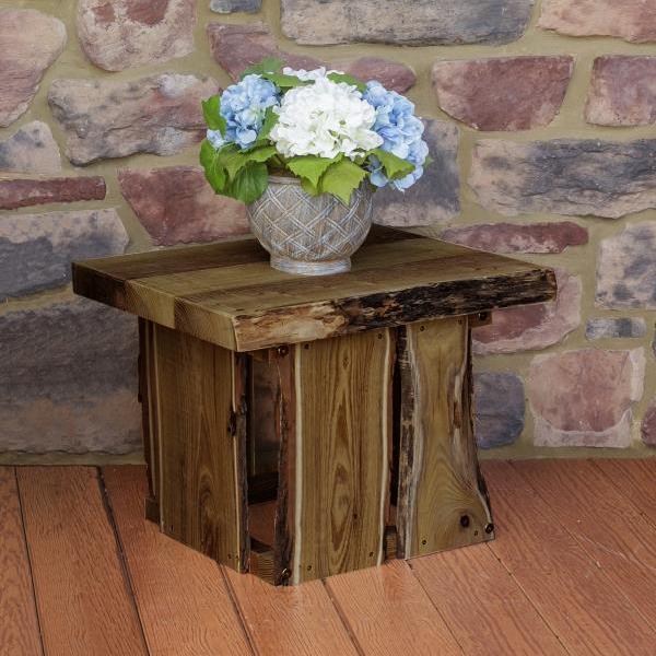 Evening Grove Side Table - Modern Nightstand with Storage Shelf for Bedroom, Living Room & Office - Stylish End Table for Small Spaces & Home Decor