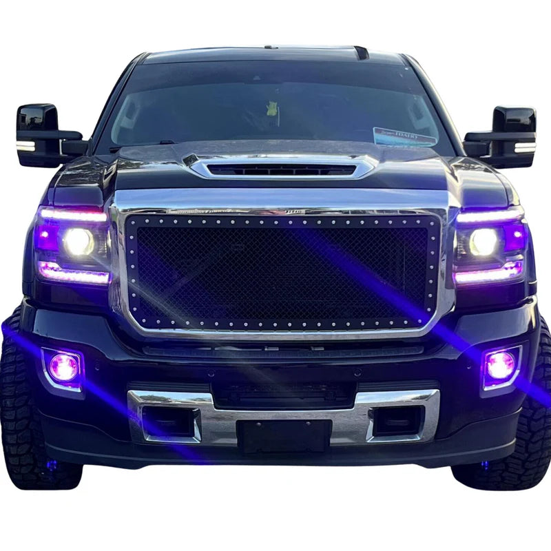 GMC Sierra RGBW DRL Boards for 2014-2015 Models - Upgrade Your Truck Lighting for Off-Road & Night Driving