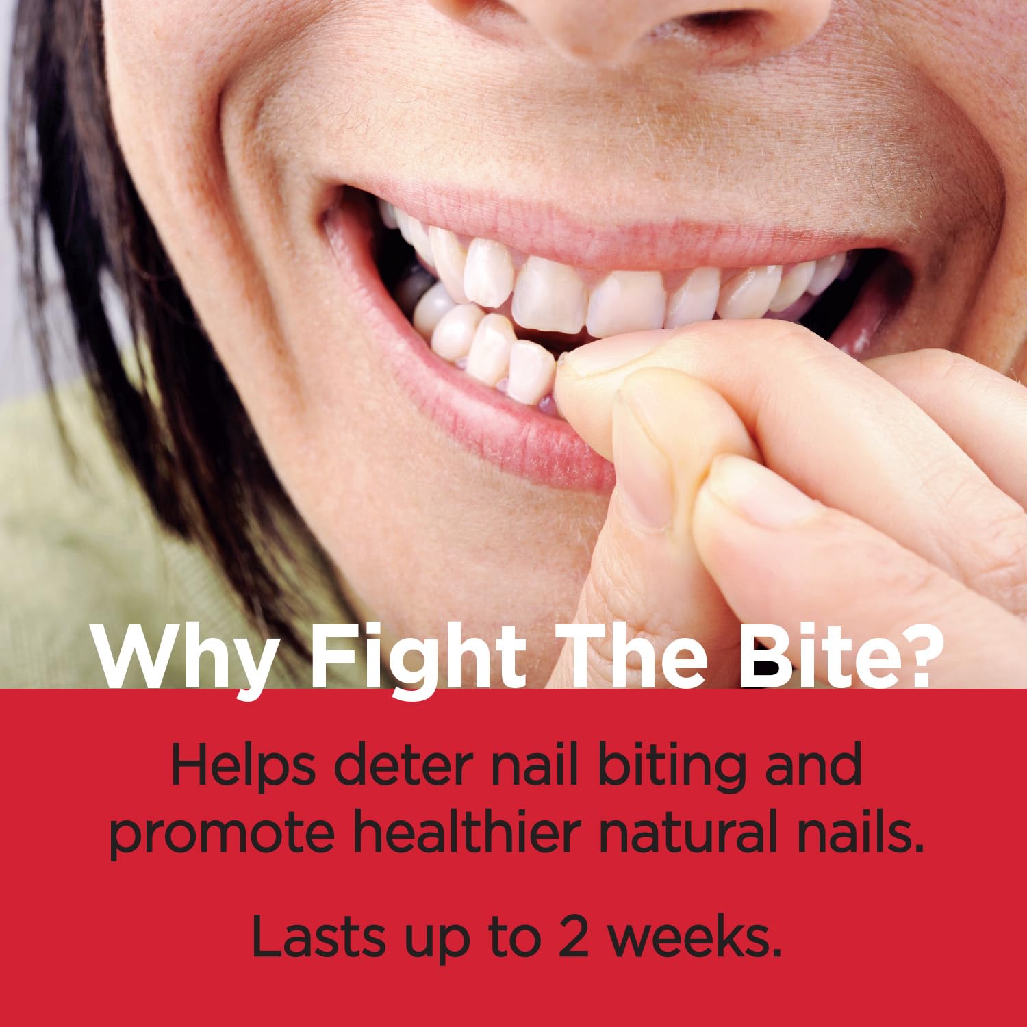 Cuccio Fight The Bite Clear No Bite Nail Polish for Women & Men - Bitter Taste to Stop Nail Biting - Promotes Healthy Nail Growth - 0.5 Fl Oz - Perfect for Home, Office & Travel Use